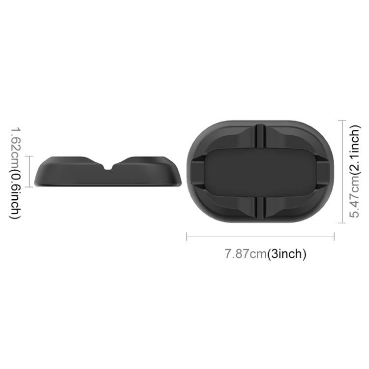 For DJI Osmo 360 PULUZ Desktop Silicone Base Stand (Black) - free shipping - PMC TechLife - Order now!