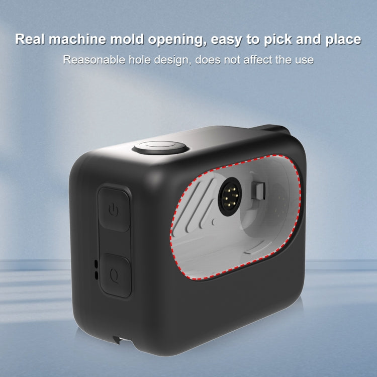 For Insta360 GO 3 / GO 3S PULUZ Camera Charging Case Silicone Case (Black) - free shipping - PMC TechLife - Order now!