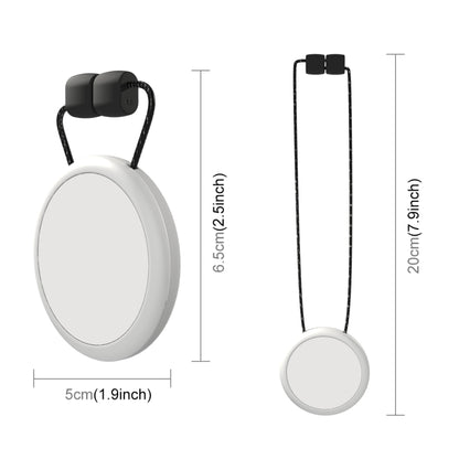 For Insta360 GO 3 / GO 3S PULUZ Magnetic Pendant Holder Quick Release Neck Strap (White) - Mount & Holder by PULUZ | Online Shopping South Africa | PMC Jewellery | Buy Now Pay Later Mobicred