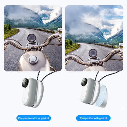 For Insta360 GO 3 / GO 3S PULUZ Magnetic Pendant Holder Quick Release Neck Strap (White) - Mount & Holder by PULUZ | Online Shopping South Africa | PMC Jewellery | Buy Now Pay Later Mobicred