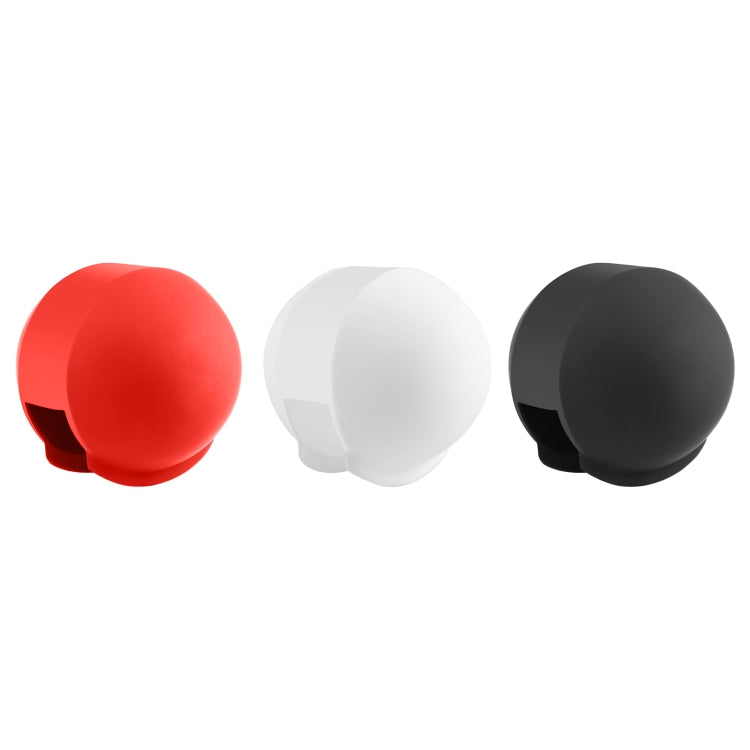 For Insta360 X3 / X4 / X5 PULUZ Invisible Dive Case Lens Guard Silicone Protective Cover (Black) - Len Accessories by PULUZ | Online Shopping South Africa | PMC TechLife | Buy Now Pay Later Mobicred