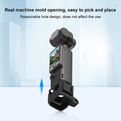 For DJI OSMO Pocket 3 PULUZ Protection Frame Cage Expansion Adapter Bracket (Black) - Mount & Holder by PULUZ | Online Shopping South Africa | PMC Jewellery