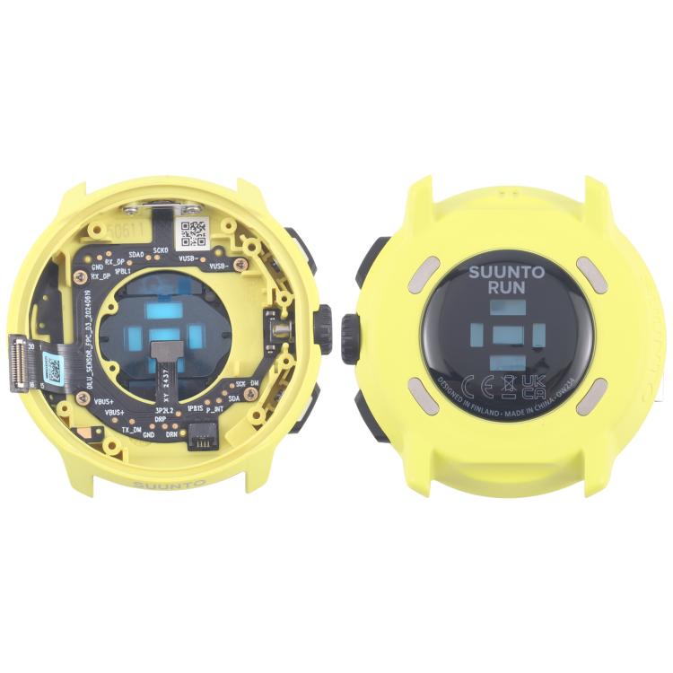 For Suunto Run Lime Original Back Cover Full Assembly (Yellow) - free shipping - PMC TechLife - Order now!