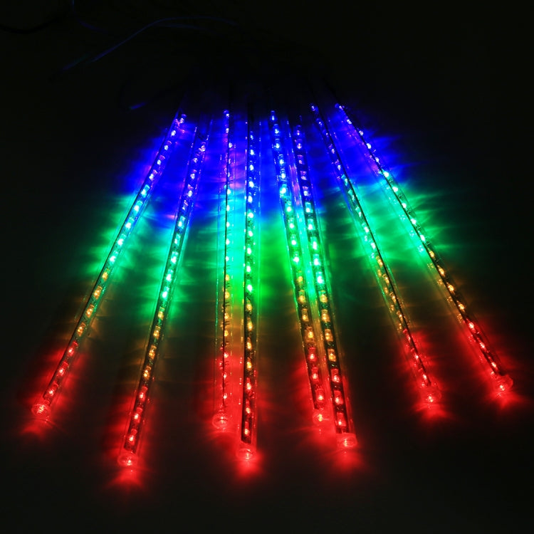 30cm 8 Light Bars Meteor Shower Lamp, 17 LED Meteor Shower Lamp for Christmas(Colorful Light) - Meteor Light by PMC Jewellery | Online Shopping South Africa | PMC Jewellery | Buy Now Pay Later Mobicred