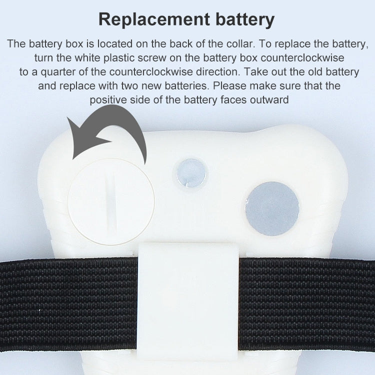 Ultrasonic Bark Stop Collar(White) - Training Aids by PMC TechLife | Online Shopping South Africa | PMC TechLife | Buy Now Pay Later Mobicred