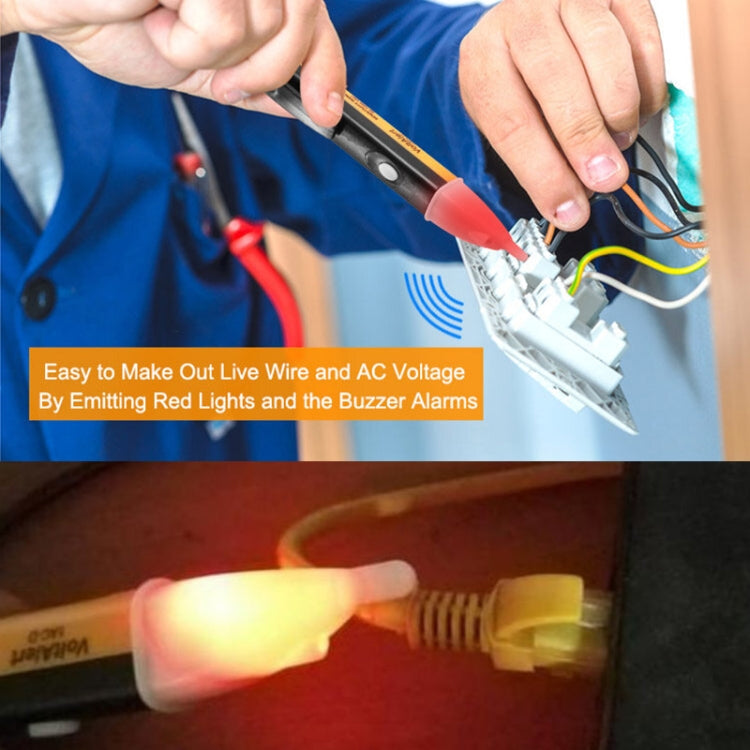 Pen Non-contact AC Voltage Alert Detector 90V-1000V (Blue) - Voltage Detector by PMC TechLife | Online Shopping South Africa | PMC TechLife | Buy Now Pay Later Mobicred