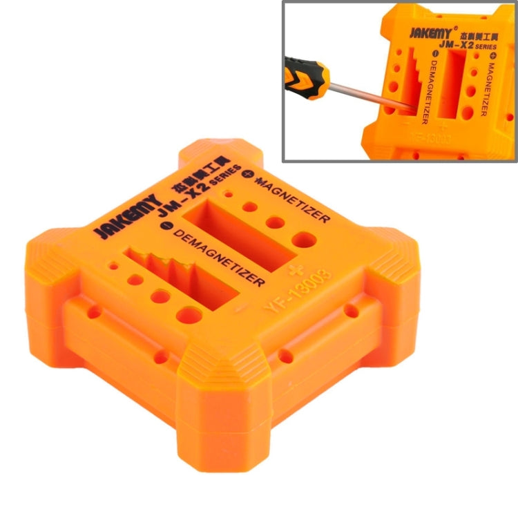 JAKEMY JM-X2 Magnetizer/Demagnetizer with Screwdriver Holes, Size: Medium - Magnetizer Demagnetizer Tool by JAKEMY | Online Shopping South Africa | PMC TechLife | Buy Now Pay Later Mobicred