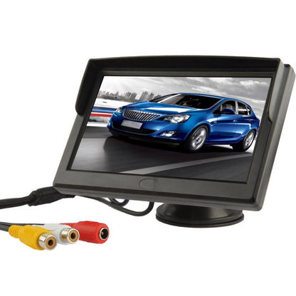 5 inch TFT LCD Color Monitor Stand Security TFT Monitor(Black) - Car Monitor by PMC Jewellery | Online Shopping South Africa | PMC Jewellery | Buy Now Pay Later Mobicred