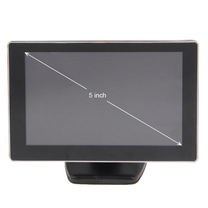 5 inch TFT-LCD Screen Dashboard Backup Car LCD Monitor Car Parking Video System (ET-500) - Car Monitor by PMC Jewellery | Online Shopping South Africa | PMC Jewellery | Buy Now Pay Later Mobicred