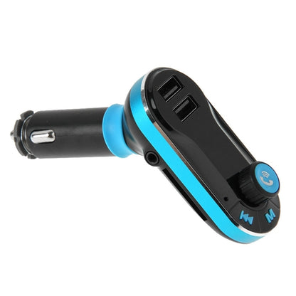 Bluetooth Tacking Handsfree Car Kit FM Transmitter with Remote Control, 2.1A Dual Car Charger, For iPhone, Galaxy, Sony, Lenovo, HTC, Huawei, and other Smartphones - Bluetooth Car Kits by PMC Jewellery | Online Shopping South Africa | PMC Jewellery | Buy Now Pay Later Mobicred