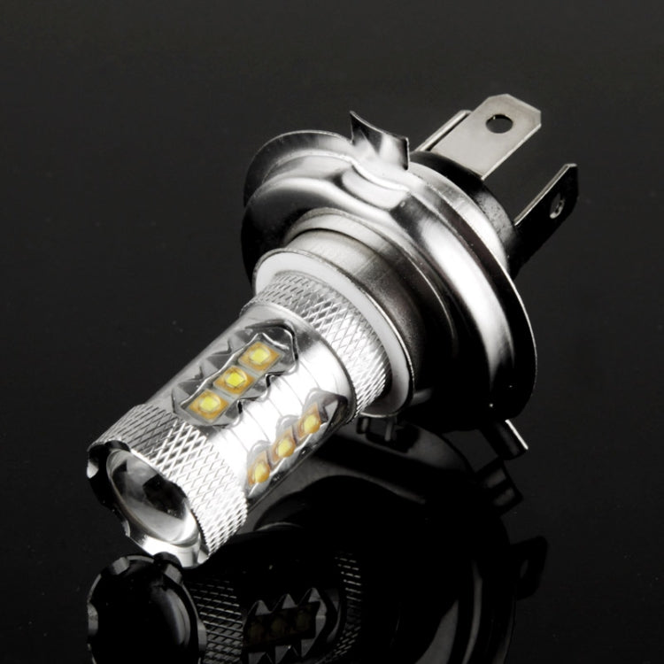 H4 80W White 16 LED Fog Light for Vehicles, DC 12V - Fog / Driving Lights by PMC TechLife | Online Shopping South Africa | PMC TechLife | Buy Now Pay Later Mobicred