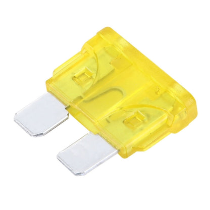 100 PCS Auto Mini Blade Fuse (20A) , DC 12V(Yellow) - Fuse by PMC Jewellery | Online Shopping South Africa | PMC Jewellery