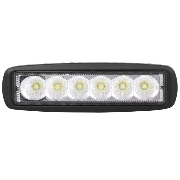 18W 1440LM Epistar 6 LED  Car Work Lamp Bar Light Waterproof IP67, DC 10-30V - Work Lights by PMC Jewellery | Online Shopping South Africa | PMC Jewellery | Buy Now Pay Later Mobicred