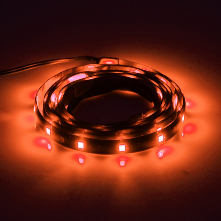 10 PCS 30cm 15 LED Waterproof Flexible Car Strip Light, DC 12V(Orange Light) - Decorative Lights by PMC TechLife | Online Shopping South Africa | PMC TechLife | Buy Now Pay Later Mobicred