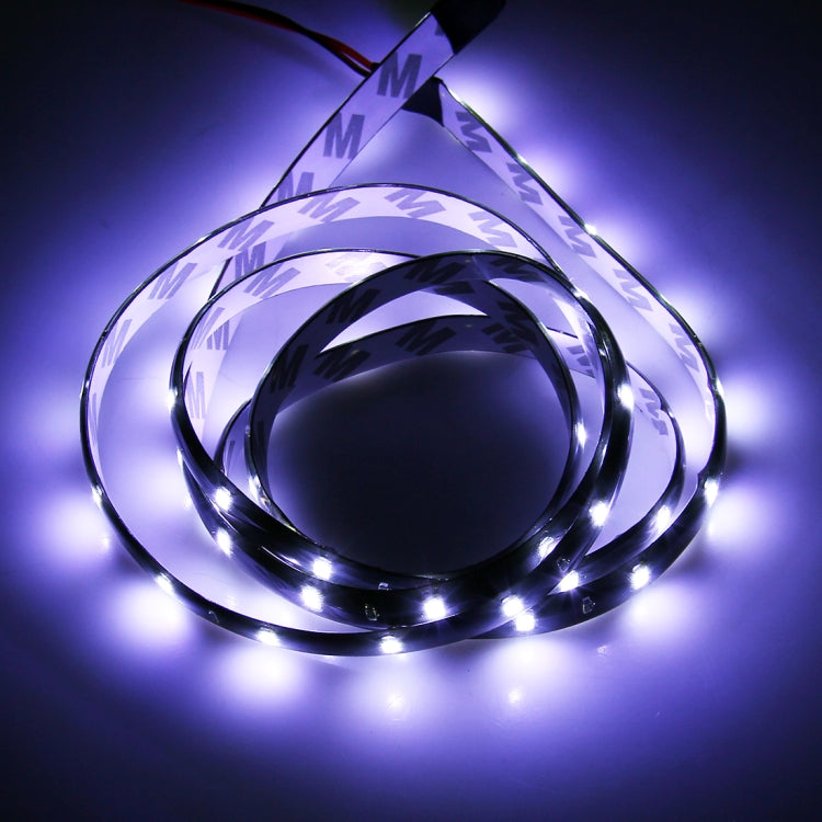 10 PCS 30cm 15 LED Waterproof Flexible Car Strip Light, DC 12V(White Light) - Decorative Lights by PMC TechLife | Online Shopping South Africa | PMC TechLife | Buy Now Pay Later Mobicred