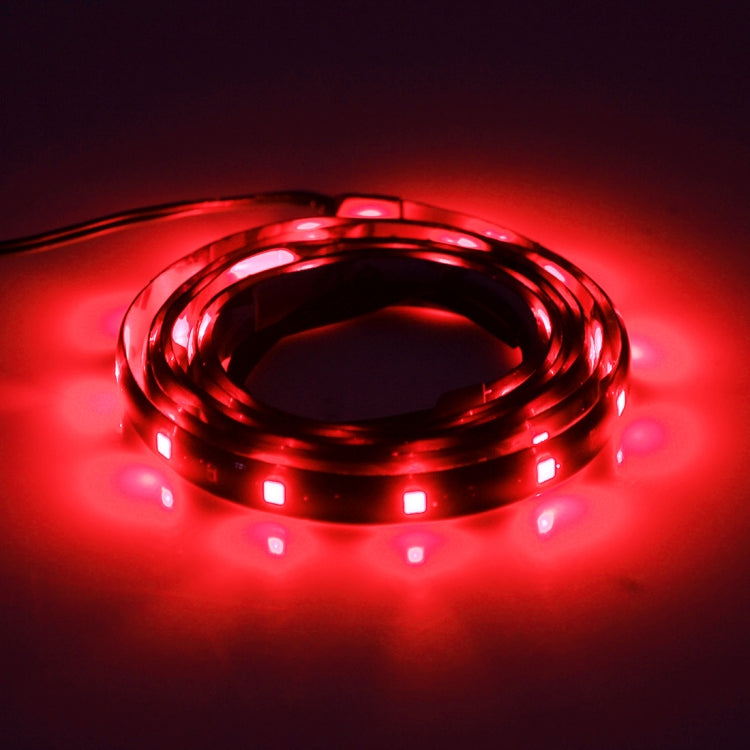 5 PCS 90cm 45 LED Waterproof Flexible Car Strip Light, DC 12V(Red Light) - Decorative Lights by PMC Jewellery | Online Shopping South Africa | PMC Jewellery | Buy Now Pay Later Mobicred