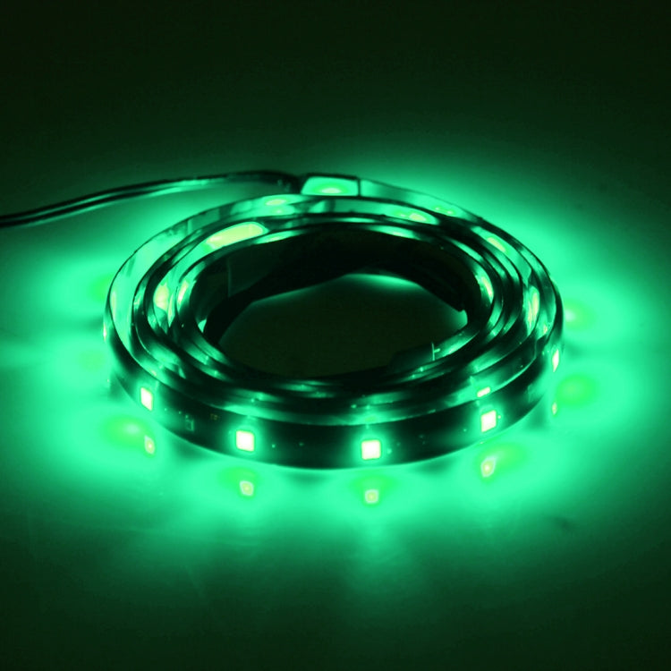 5 PCS 120cm 60 LED Waterproof Flexible Car Strip Light, DC 12V(Green Light) - Decorative Lights by PMC Jewellery | Online Shopping South Africa | PMC Jewellery | Buy Now Pay Later Mobicred