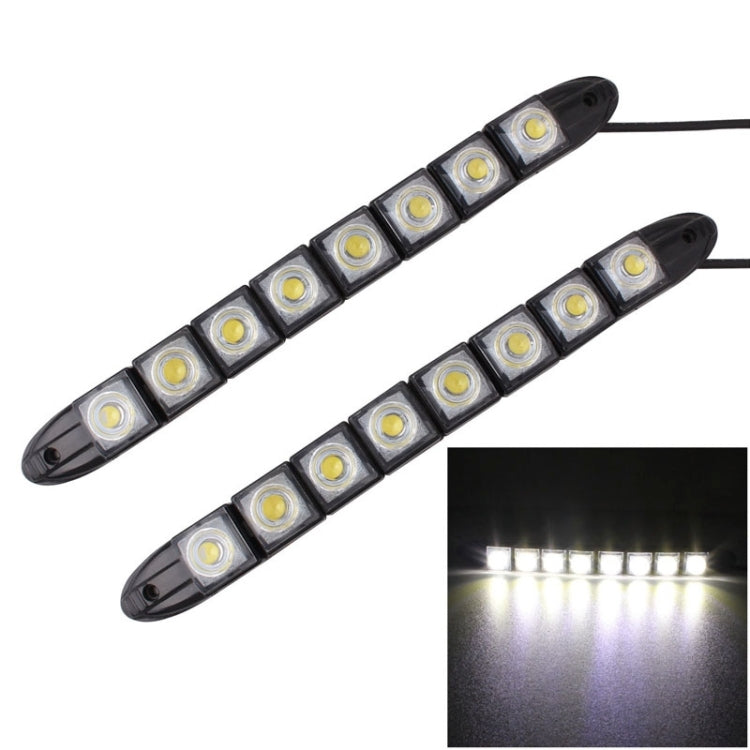 2 PCS  4W 8 LED SMD 5050 Flexible Snake LED Car Daytime Running Lights, DC 12V - Running Lights by PMC Jewellery | Online Shopping South Africa | PMC Jewellery | Buy Now Pay Later Mobicred