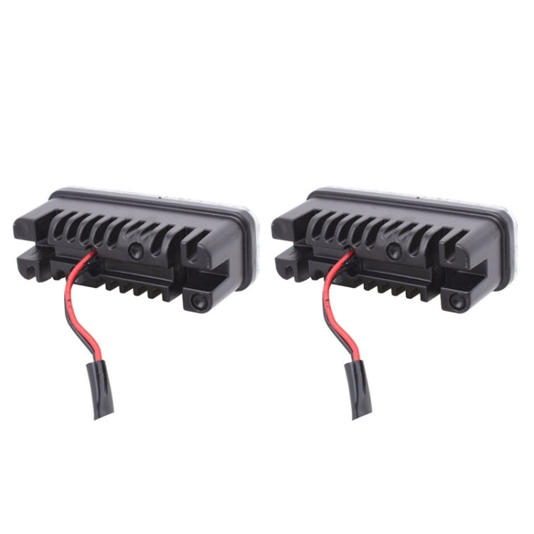 2 PCS MZ 9W 540LM 6500K 3-LED White Light Wired Car Daytime Running Light Fog Lamp, DC12-24V,Light Wire: 15cm - Fog / Driving Lights by PMC Jewellery | Online Shopping South Africa | PMC Jewellery | Buy Now Pay Later Mobicred