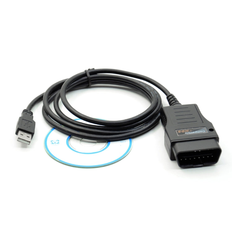 HDS 16 Pin OBDII USB Interface Diagnostic Cable for Honda - Cables & Connectors by PMC TechLife | Online Shopping South Africa | PMC TechLife | Buy Now Pay Later Mobicred