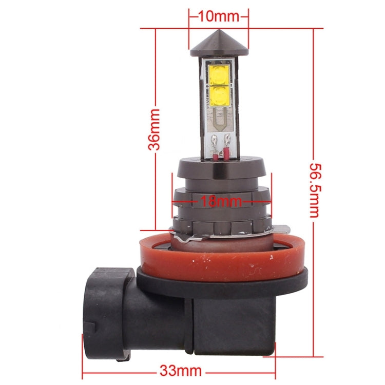 H11 20W 800LM White Light 4 CREE XT-E LED Car Daytime Running Light Fog Light Bulb, DC 12-24V - Fog / Driving Lights by PMC Jewellery | Online Shopping South Africa | PMC Jewellery | Buy Now Pay Later Mobicred