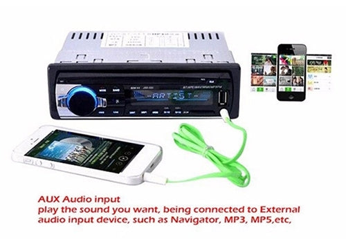 JSD-520 Car MP3 Player with Remote Control, Support FM, BT, USB / SD / MMC - Car MP3 & MP4 & MP5 by PMC Jewellery | Online Shopping South Africa | PMC Jewellery | Buy Now Pay Later Mobicred