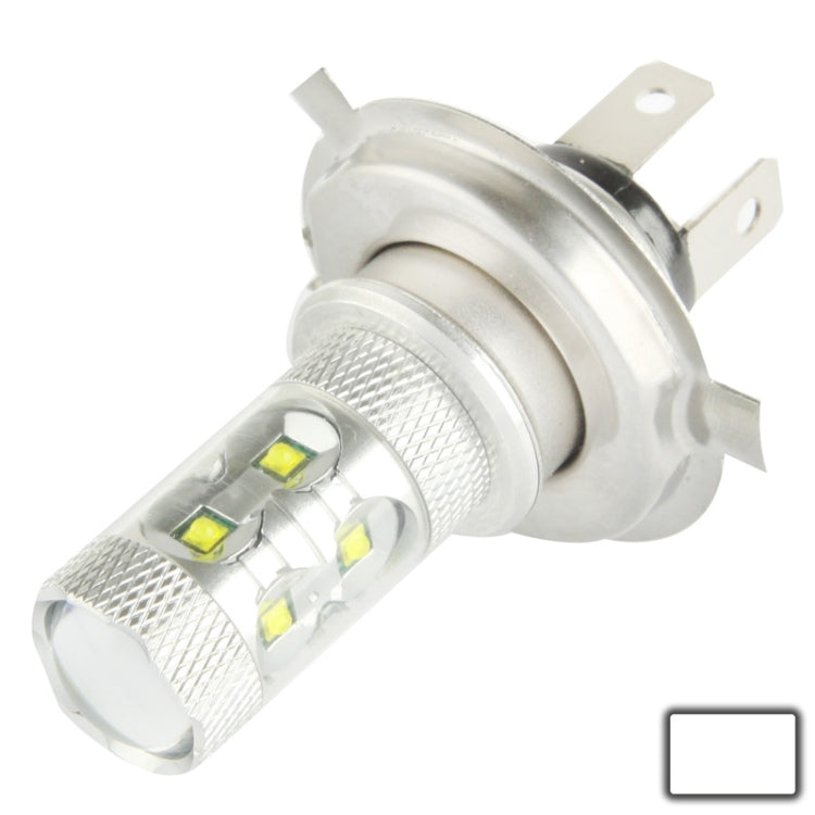 H4 60W White 12 LED Fog Light for Vehicles, DC 12-30V - Fog / Driving Lights by PMC TechLife | Online Shopping South Africa | PMC TechLife | Buy Now Pay Later Mobicred