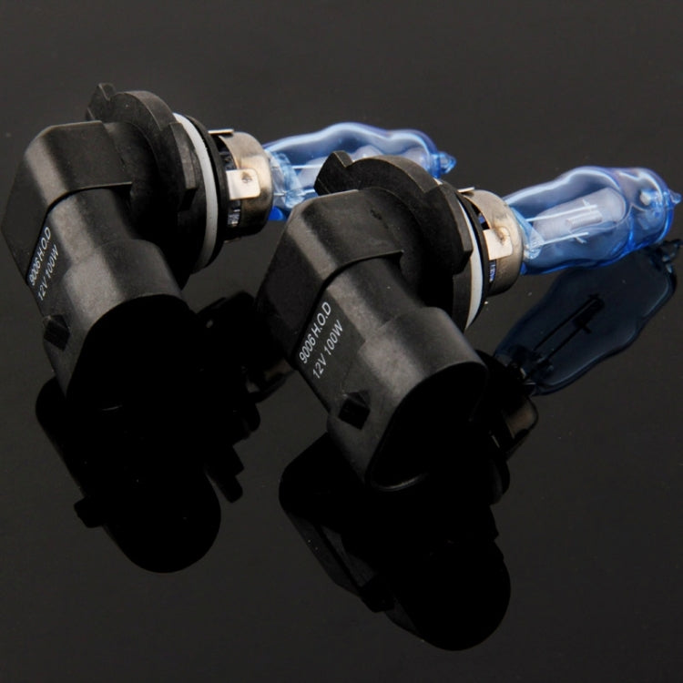 HOD 9006 Halogen Bulb, Super White Car Headlight Bulb, 12 V / 100W, 6000K 2400 LM (Pair) - Halogen Lights by PMC TechLife | Online Shopping South Africa | PMC TechLife | Buy Now Pay Later Mobicred