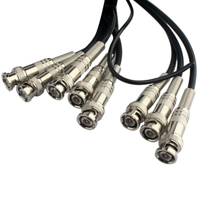 8 Channel CCTV BNC Surge Arrester Surge Protector Device (CoaxJK/ V8)(Black) - Video Balun by PMC TechLife | Online Shopping South Africa | PMC TechLife | Buy Now Pay Later Mobicred