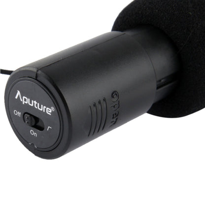 Aputure V-MIC D1 Directional Condenser Shotgun Microphone, Support 360 Degree Pan / 180 Degree Tilt - Camera Microphone by Aputure | Online Shopping South Africa | PMC Jewellery | Buy Now Pay Later Mobicred