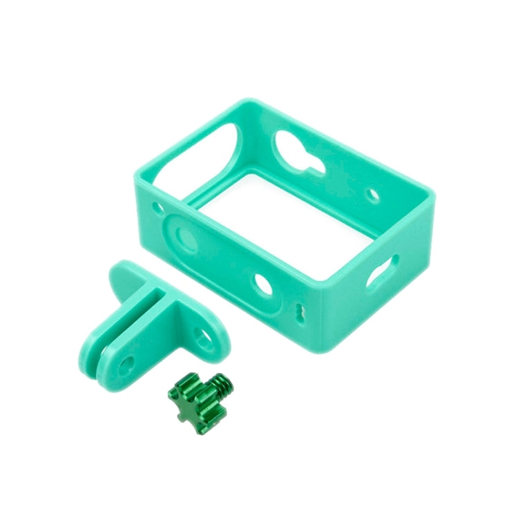 TMC Plastic Frame Mount Housing For Xiaomi Yi Sport Camera(HR319-GN(Green) - Protective Frame by TMC | Online Shopping South Africa | PMC Jewellery | Buy Now Pay Later Mobicred