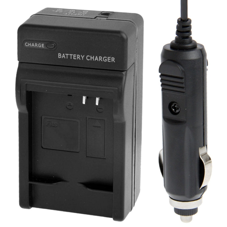 2 in 1 Digital Camera Battery Travel & Car Charger for Panasonic Lumix DMC-LF1 (DMW-BCN10 Battery)(Black) - free shipping - PMC TechLife - Order now!