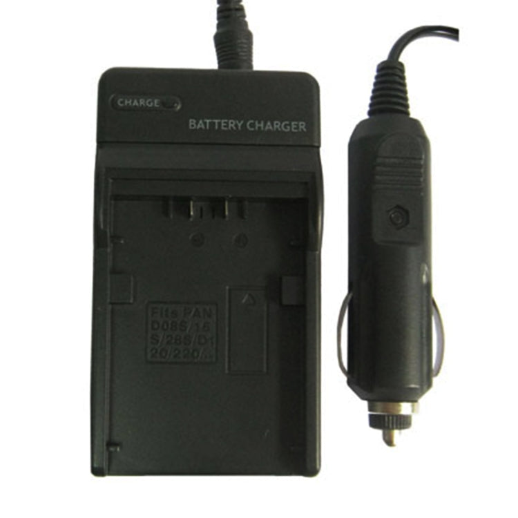 Digital Camera Battery Charger for Panasonic D08S/ 16S/ 28S/ D120/ 220/ 320(Black) - free shipping - PMC TechLife - Order now!