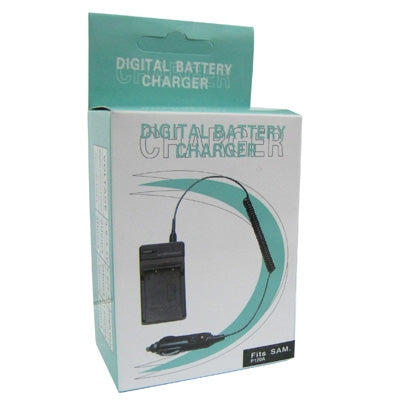 2 in 1 Digital Camera Battery Charger for Samsung P120A, P240A(Black) - free shipping - PMC TechLife - Order now!