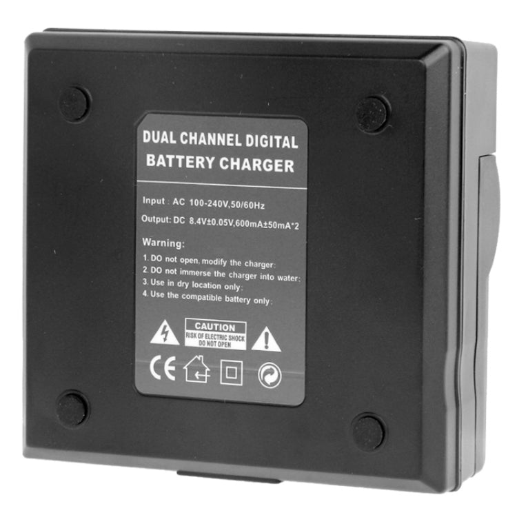 Dual Channel Digital Battery Charger for Sony F550 / F730 / F750 / F960 / F960H, EU Plug(Black) - free shipping - PMC TechLife - Order now!