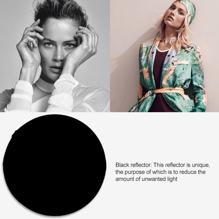 110cm 5 in 1 (Silver / Translucent / Gold / White / Black) Folding Photo Studio Reflector Board - free shipping - PMC TechLife - Order now!