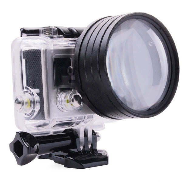 6 in 1 58mm Close-Up Lens Filter Macro Lens Filter + Filter Adapter Ring for GoPro HERO3 - Lens Filter by PMC TechLife | Online Shopping South Africa | PMC TechLife | Buy Now Pay Later Mobicred