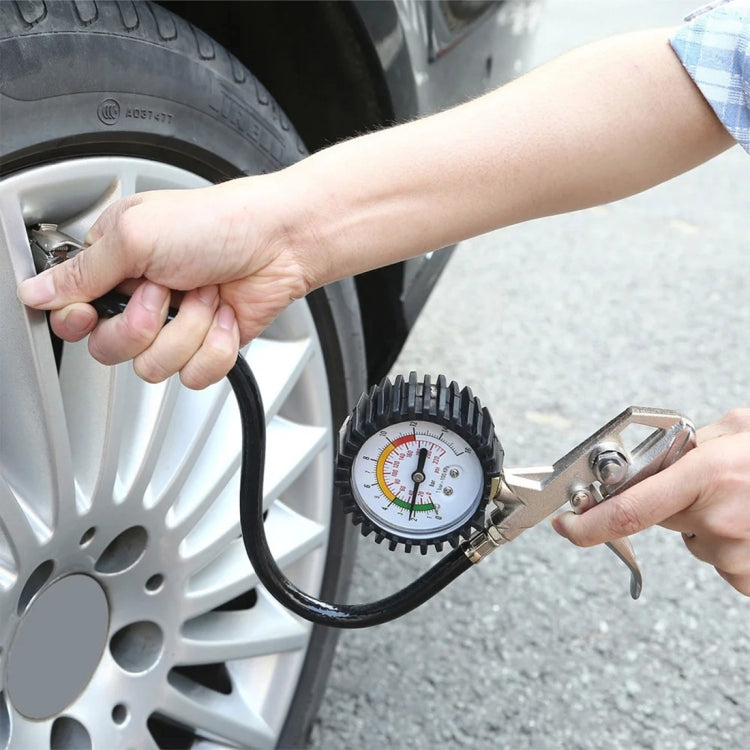 Car Inflator and Gauge Kit, Pressure Range: 0-220PSI - Tire Pressure Gauges by PMC TechLife | Online Shopping South Africa | PMC TechLife | Buy Now Pay Later Mobicred
