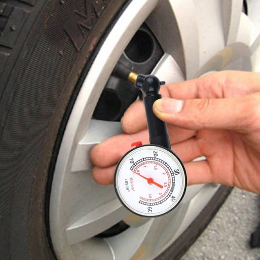 Professional Pressure Tire Gauge, Pressure Range: 0.5-4kg/cm2 (5-55lbs/in2) - Tire Pressure Gauges by PMC Jewellery | Online Shopping South Africa | PMC Jewellery | Buy Now Pay Later Mobicred