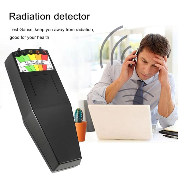 5-LED Electromagnetic Radiation Detector EMF Meter Tester - Radiation Detector by PMC TechLife | Online Shopping South Africa | PMC TechLife