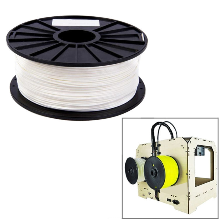 PLA 1.75 mm 3D Printer Filaments(White) - Consumables by PMC Jewellery | Online Shopping South Africa | PMC Jewellery | Buy Now Pay Later Mobicred