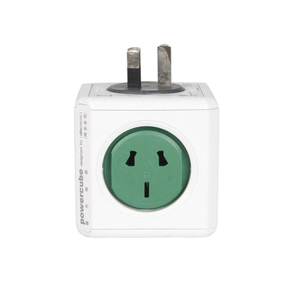 PowerCube 10A Universal Wall Adapter Power Socket with 5 US / AU Sockets for Home Office, AU Plug, Random Color Delivery - Extension Socket by PMC Jewellery | Online Shopping South Africa | PMC Jewellery | Buy Now Pay Later Mobicred