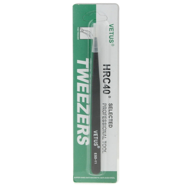 VETUS ESD-11 Anti-Static Tweezers - Tweezers by VETUS | Online Shopping South Africa | PMC Jewellery | Buy Now Pay Later Mobicred