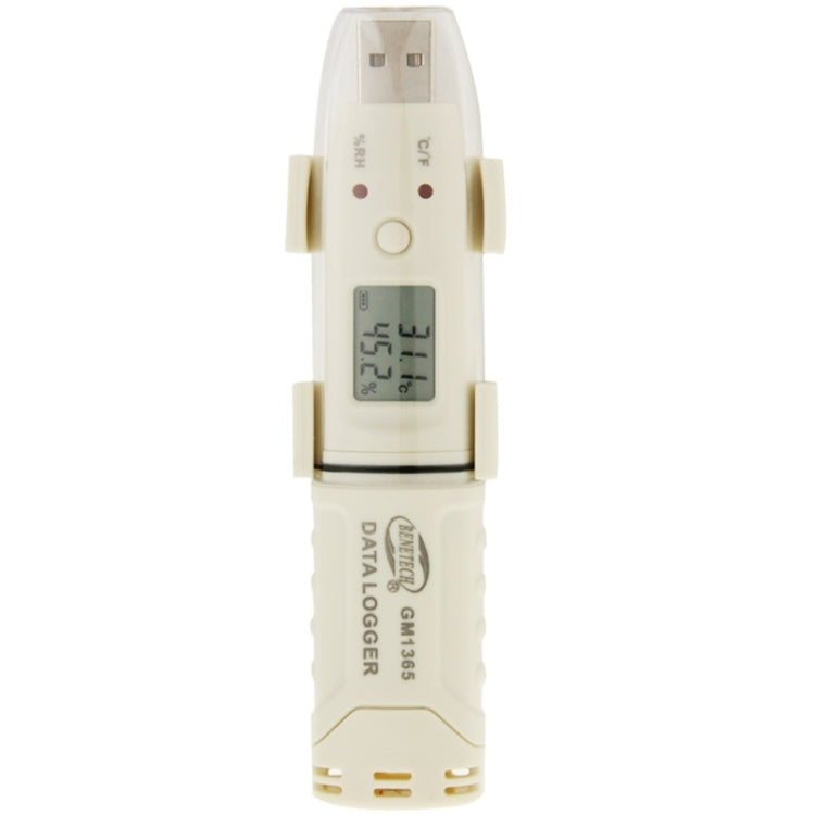 BENETECH GM1365 Digital Humidity & Temperature Data Logger - Thermostat & Thermometer by BENETECH | Online Shopping South Africa | PMC Jewellery | Buy Now Pay Later Mobicred