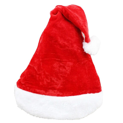 Christmas Party Santa Hat Red & White Cap Christmas Hat, Size: 38cm x 29cm - Christmas Wearable Decoration by PMC Jewellery | Online Shopping South Africa | PMC Jewellery | Buy Now Pay Later Mobicred