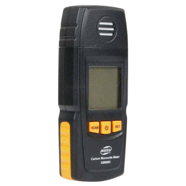 BENETECH GM8805 LCD Display Handheld Carbon Monoxide CO Monitor Detector Meter Tester, Measure Range: 0-1000ppm(Black) - Gas Monitor by BENETECH | Online Shopping South Africa | PMC Jewellery