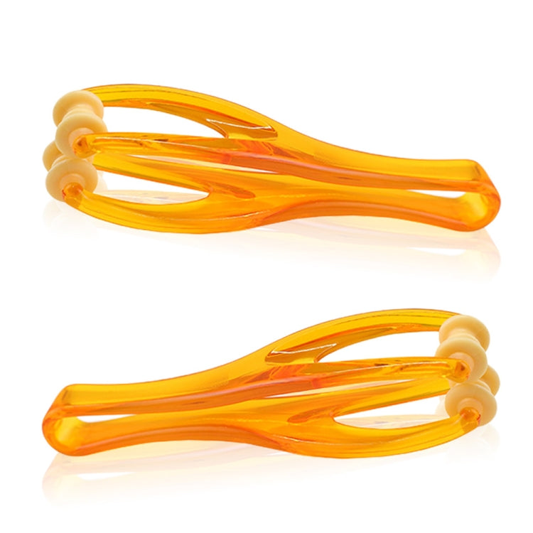 Y Type Convenient Finger Palm Massor Tool(Orange) - free shipping - PMC TechLife - Order now!