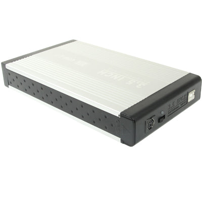 High Speed 3.5 inch HDD SATA & IDE External Case,Support USB 2.0(Silver) - HDD Enclosure by PMC Jewellery | Online Shopping South Africa | PMC Jewellery | Buy Now Pay Later Mobicred