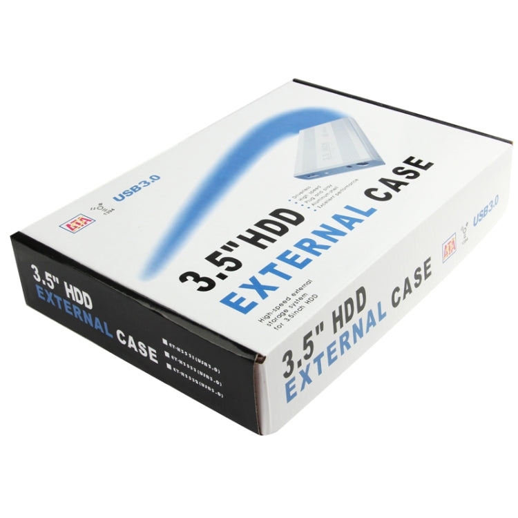 High Speed 3.5 inch HDD SATA External Case, Support USB 3.0 - HDD Enclosure by PMC Jewellery | Online Shopping South Africa | PMC Jewellery | Buy Now Pay Later Mobicred