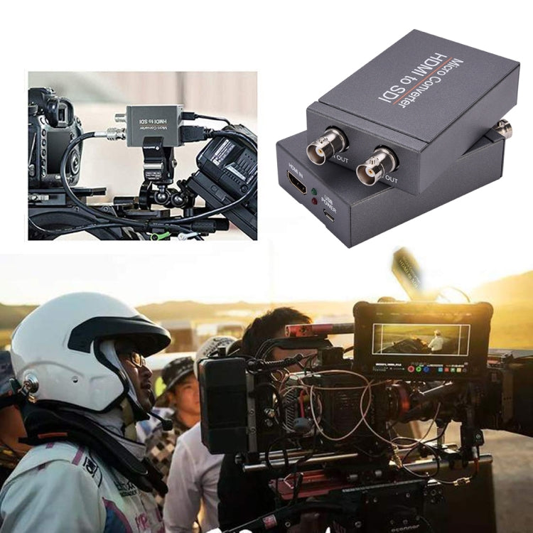 NK-M009 1080P Full HD HDMI to 2 x SDI Output Converter(Black) - Video Converter by PMC TechLife | Online Shopping South Africa | PMC TechLife